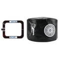 thumbnail image 1 of Golf Swing Trainer Set Cola Hitting Bag Corrección de alineación para principiantes de golf negro, 1 of 8