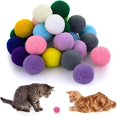 thumbnail image 1 of Pelotas de juguete para gatos de 30 piezas, pelotas blandas para gatos de 2,5 cm esquí esquí Gafas de esquí, 1 of 5