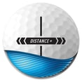 thumbnail image 2 of Pelotas de golf TaylorMade 2025 Distance + blancas, 1 docena, 2 of 4
