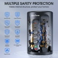 thumbnail image 4 of 12 Outlets Power Strip Tower with Night Light, Surge Protector with 5 USB(4U+2C) Ports 10 FT Extension Cord, 4 of 7