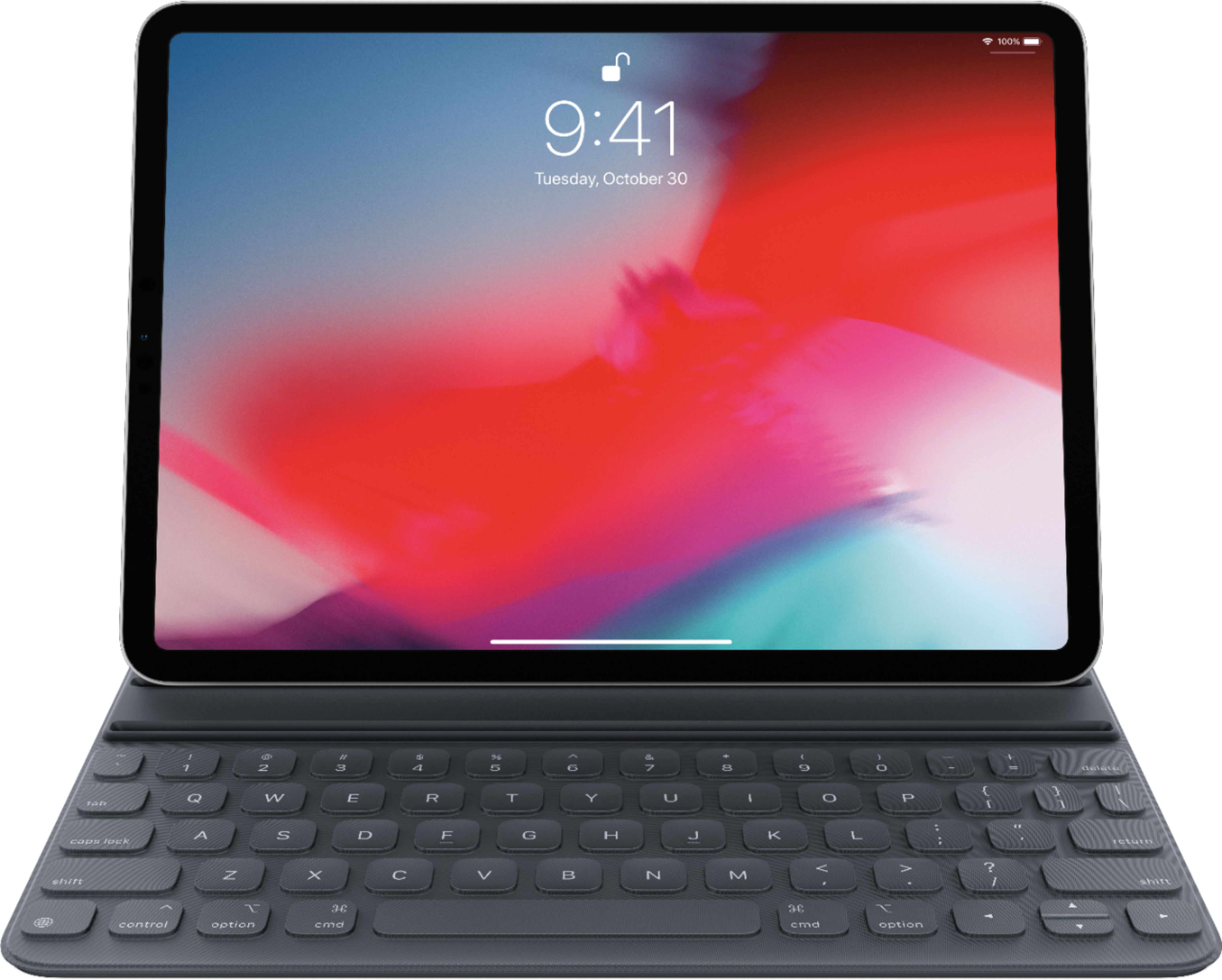 Apple - Smart Keyboard Folio for 11-inch iPad Pro Model MU8G2LL/A - Open Box