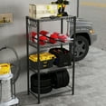 thumbnail image 4 of EFINE 2-Pack 4-Shelf Shelving Unit with 8 Hooks and 4-Shelf Liners, 4 of 5