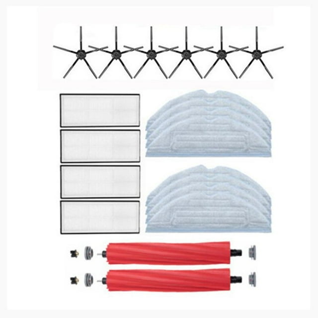 Kit de Chiffon de Balai Filtre à Brosse Principale Hepa pour Xiaomi Roborock S7 T7S