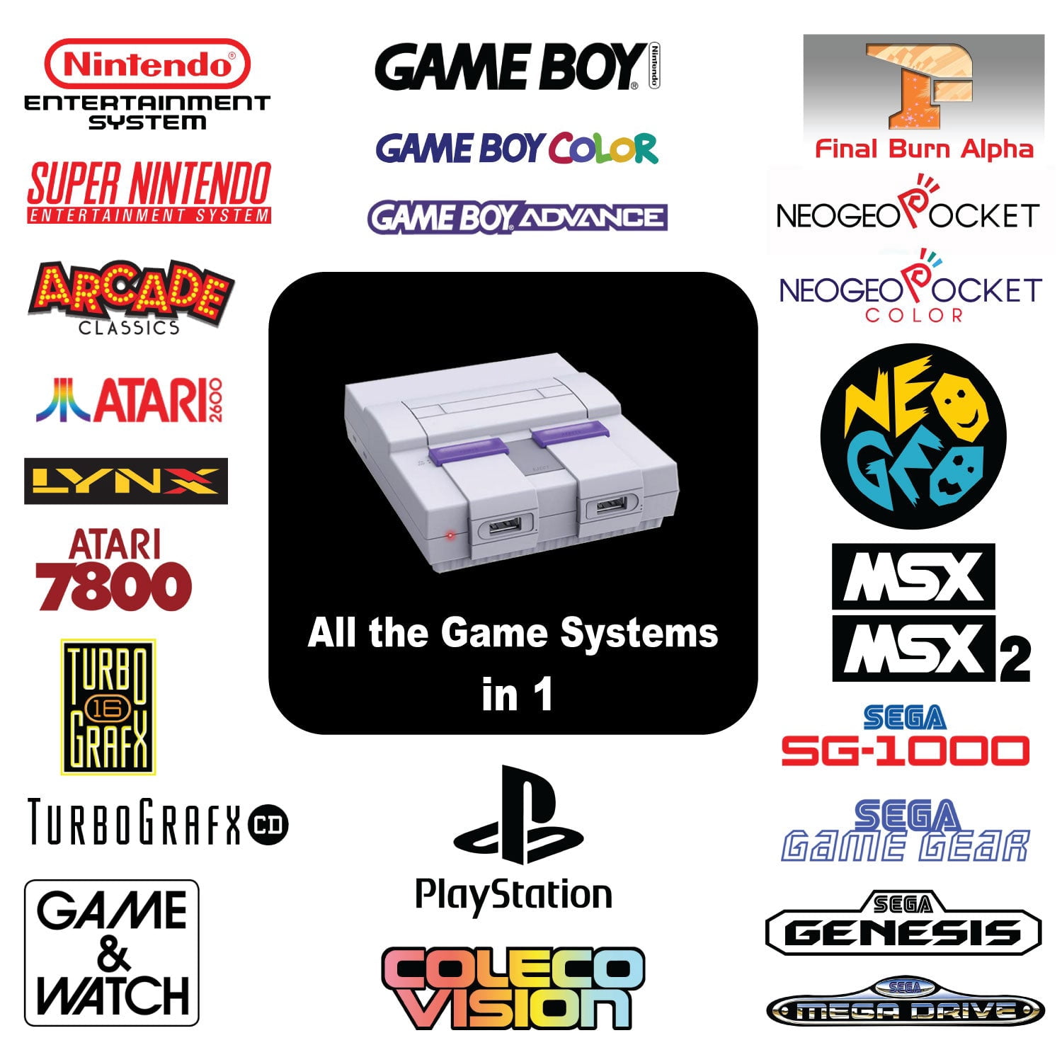 Ultimate SNES Classic Edition Console Nintendo Super with 2560 Games