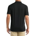 thumbnail image 3 of CAMISAS POLO PARA HOMBRE INSPIRE CHIC de manga corta, livianas, de corte regular, casuales para trabajo, camisa sólida para golf, XL, negra, 3 of 6
