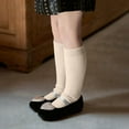 thumbnail image 4 of Posijego Kids Girls Winter Socks Knee High Warm Socks School Uniform Soft Cotton Thick Stockings for Little Girls, 4 of 5