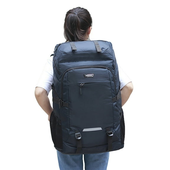 Capacity 80L Mountaineering Backpack Waterproof Outdoor Running Bag Bag Large Capacity Riding Bag Breathable Jogging Travel Daypack Bag For Riding Running Hiking Camping