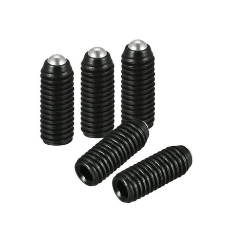 

Uxcell Ball Point Set Screws M5 x 16mm High Carbon Steel Metric Spring Hex Socket Grub Screw 20 Pack