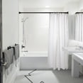 thumbnail image 5 of Utopia Alley Shower Hooks - Shower Curtain Rings for Bathroom - Rust Proof Shower Curtain Hooks for Shower Curtain or Liner - Set of 12, Matte Black, 5 of 10