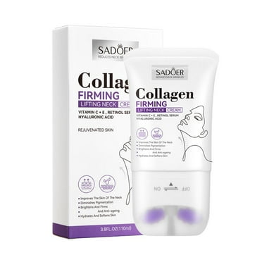 Collagen Firming Neck Cream Lifting Moisturizing Brightening Message Roller N )φ S4L0