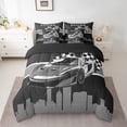 thumbnail image 2 of YST 7-Piece Racing Car Themed Comforter Set, Sports Theme, Full Size, 7 Count, 2 of 4