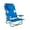 Blue, variant on Ostrich On-Your-Back Outdoor Lounge 5 Position Recline Beach Chair (2 Pack)