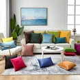 thumbnail image 3 of 50*50cm Pillowcases Modern Simplicity Velvet Pure Color Sofa Cushion Pillow Cases, 3 of 6