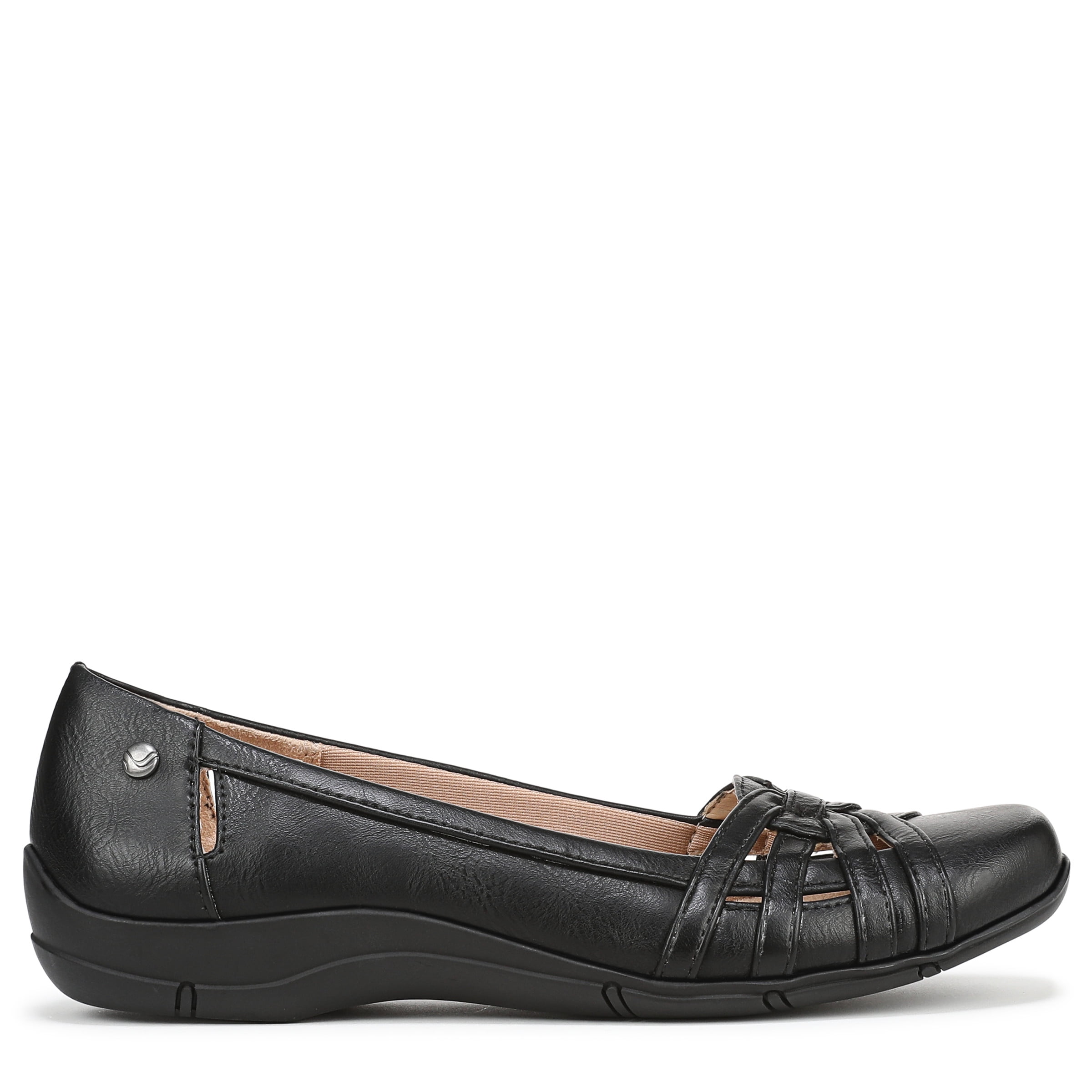 LifeStride Womens Diverse Ballet Flats, Wide Width Available
