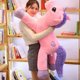 thumbnail image 2 of 2021 New Arrival large unicorn plush toys cute pink white horse soft doll stuffed animal big toys for children birthday gift60cm blue Deng Xun unisex, 2 of 2