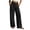 Black, variant on Lenpel Wide Leg Pants for Women Fashion Pleated Low Rise Lounge Baggy Pants Casual Flowy Trendy Button Drawstring Fall Clothes