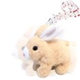 thumbnail image 1 of Electronic Plush Rabbit Toy, Easter Bunny Interactive Toy, Playful Bunny Hops Around Makes Sounds Wiggles Ears, 1 of 4