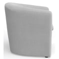 thumbnail image 5 of Alpine Furniture Tori Upholstered Accent Chair in Gray, 5 of 7