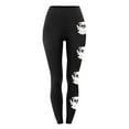 thumbnail image 4 of Mingw Witch Costume Leggings for Women Halloween Cosplay Outfit Skinny Stretchy Yoga Pants Fitness Athletic Trousers,Black,L, 4 of 4