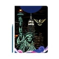 thumbnail image 2 of Uxgjfwu City Night Etching Activity Kit, Artistic Drawing Set with Holiday Themes, DIY Painting Experience for Creative Fun, Gift Giving, 2 of 7