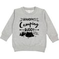 thumbnail image 2 of Inktastic Grandpas Camping Buddy Toddler Sweatshirt, 2 of 4