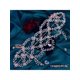 thumbnail image 3 of 1set/1pc Handmade Rhinestone Headpiece, Luxury Net Cross Headband For Bridal Wedding Dress Accessories, 3 of 5