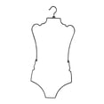 thumbnail image 1 of Plegable de alambre de metal de metal Cosquero de lencería Accesorios de la rejilla para la rejilla Multipropósito 83x40 cm para los armarios de la Negro, 1 of 8