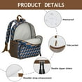 thumbnail image 4 of Students Backpack with Basketball, Baseball, Football Sports Prints - Durable, Comfortable, Lightweight for Training and Competition, 4 of 6