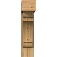 thumbnail image 2 of Ekena Millwork 8"W x 30"D x 34"H Olympic Block Rough Sawn Bracket w/ Offset Brace, Western Red Cedar, 2 of 25