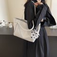 thumbnail image 4 of Bolso Elegante Compras Sencillo para Mujer Con Bufanda Asa Superior, 4 of 9