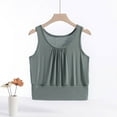 thumbnail image 2 of BLVB Womens Summer Plus Size Tank Tops Crewneck Sleeveless Pajama Shirts Casual Loose Comfy Undershirt Loungewear, 2 of 3