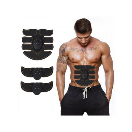 Lavaport 6Pcs/set ABS Stimulator, Abdominal Muscle Trainer Body Home Exercise Fitness