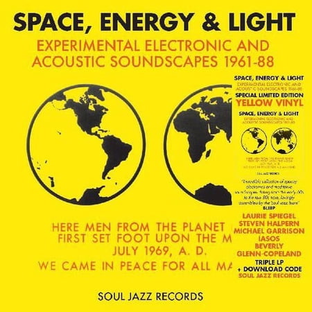 Soul Jazz Records Presents - Space Energy & Light: Experimental Electronic And Acoustic Soundscapes 1961-88 - Electronica - Vinyl