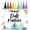 Extra Fine Tip - 1mm, variant on General 10 Fine Tip Liquid Chalk Markers for Blackboard, Chalkboard Signs, Window, Labels, Bistro, Glass, Car (10 Pack 3mm) - Wet Wipe Erasable Ink Chalkboard Markers, 3mm Reversible Tip Chalk Pens