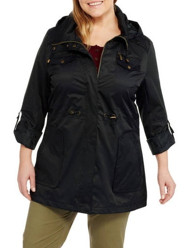 plus size anorak jacket walmart