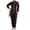 01_Black, variant on HNMKIU Plus Size Swimsuit for Women Full Coverage Loose Fit Long Sleeve with Hijab and Pants Women's Swimwear 02_Black,XXL