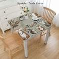 thumbnail image 2 of HAOXIT - square Table Cover- Table Cloth with and Forest Creature Design for Kids Birthday, , and any Themed Party Decorations 54''x54'', 2 of 7