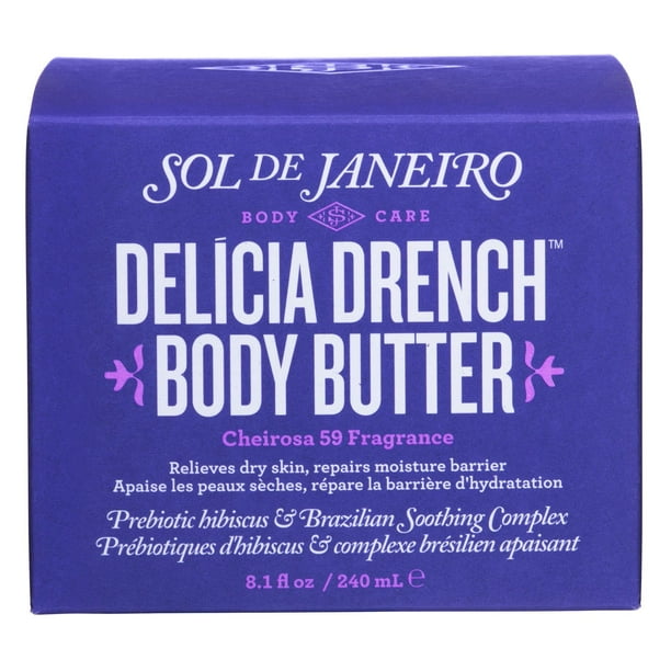 Sol De Janeiro Delicia Drench Body Butter, 8.1 oz