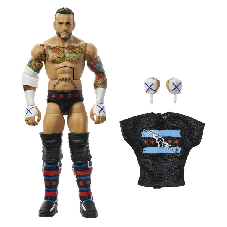 CM Punk - WWE Elite 115 Mattel WWE Toy Wrestling Action Figure