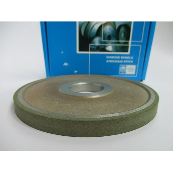 Dia. 5 Pouces (125mm) Trou 1.26 Pouces (32mm) Largeur : 0.4 Pouces (10mm) Type : 1A1 Meule Droite Abrasive Diamond pour Carbure (125/100 Microns 150 Grains)