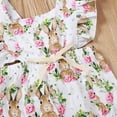thumbnail image 5 of Yievot Easter Gift Newborn Girl Bodysuit Romper Bunny Floral Print Sleeveless Baby Jumpsuit Romper Clothing On Clearance 3-18 Months, 5 of 7