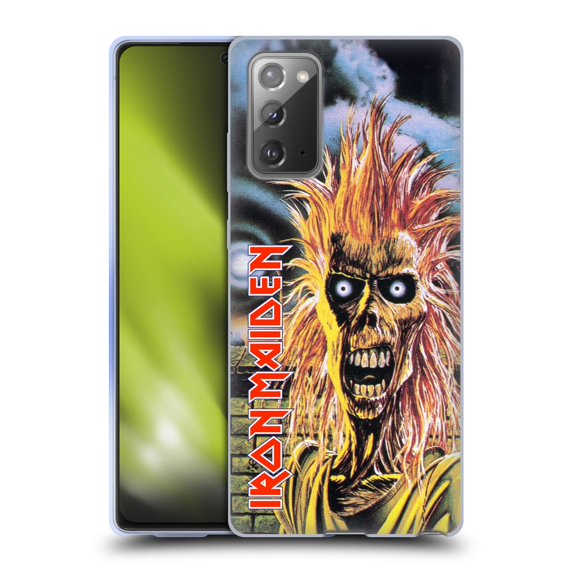 Head Case Designs Officially Licensed Iron Maiden Art First Soft Gel Case Compatible with Samsung Galaxy Note20 / 5G