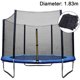 thumbnail image 1 of Filet de Rechange Filet de Sécurité pour Trampoline Ø 183cm, Filet de Rechange pour Trampoline de Jardin pour 6 Poteaux, Filet Extérieur, Pièce de Rechange Indéchirable, Résistant aux UV esquí esquí Gafas de esquí, 1 of 5