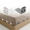 thumbnail image 4 of Heavy Duty Bed Sheet Holders Clips for Mattress Non-Slip Bedding Fasteners Under Bed Secure Quilt Straps 4-Pack Anti-Shift Design, 4 of 5