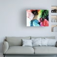 thumbnail image 2 of Canvas Wall Art - Tom Quartermaine 'Multiolor Alcohol Ink' Wall Art for Living Room, Bedroom, or Office Décor by Trademark Fine Art - 32 x 24 Inches, 2 of 4