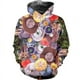 thumbnail image 5 of Sudadera con capucha con estampado 3D de plantas y hongos, divertida, de camuflaje, para hombre y mujer, ropa informal, ropa de calle, 5 of 5