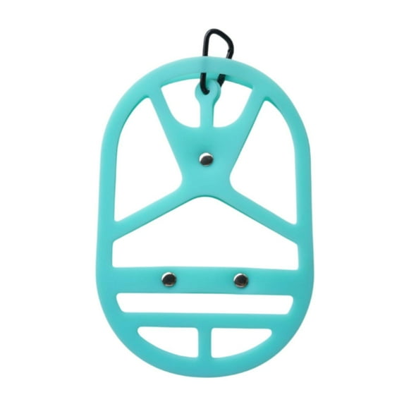 Elodie Backpack Shoe Holder Portable Footwear Clip for Travel Outdoor Sports Tennis Blue