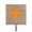 Orange, variant on Carolines Treasures BB1057-BL-BN-SH4 Bee Burlap and Brown Leash Or Key Holder