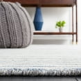 thumbnail image 4 of SAFAVIEH Mirage Toby Solid Area Rug, Ivory/Blue, 6' x 6' Square, 4 of 8