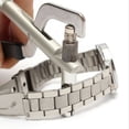 thumbnail image 4 of Pasadores de Mano Portátiles Removedor Correa de Reloj Banda de Ajuste Pin Alicates Herramientas de Reparación de Puncher Sunnimix Herramienta para quitar la correa de reloj, 4 of 8